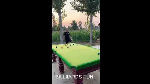 The Comedy Side of Billiards
