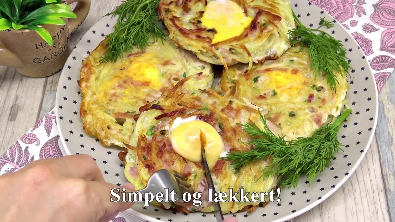 Jeg har aldrig spist æg så lækkert! Enkel og nem morgenmad! Lækker familie morgenmad opskrift #84