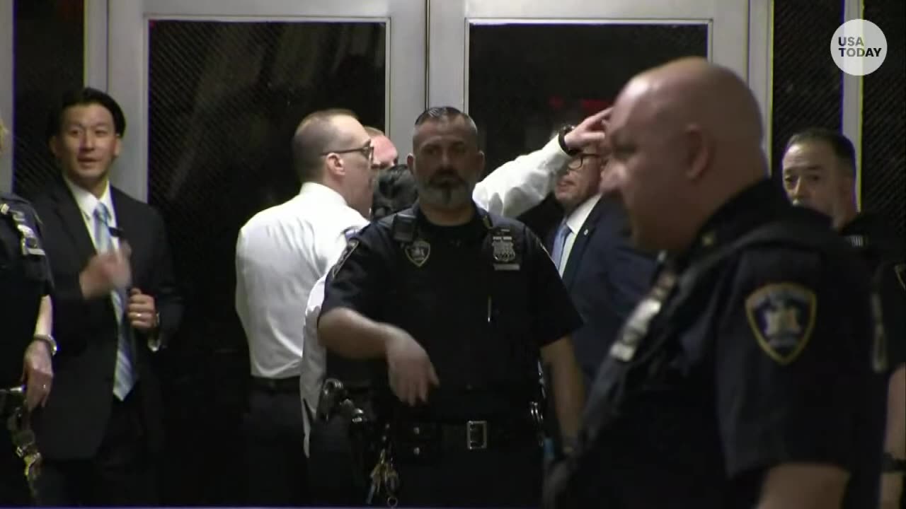 Watch: Former President Donald Trump to be arraigned in New York City | USA Yesterday