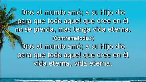 295 - Dios al mundo amó