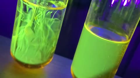 Turmeric Tincture Under UV
