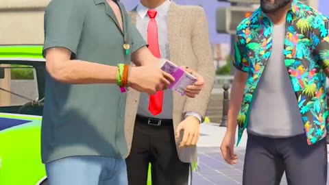 GTA V MR HELP MR BEAN FOR BUYING NEW CAR