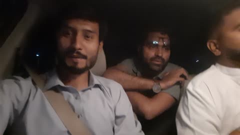 Enjoying the Music in Car | Friends Gathering | Gulberg Lahore