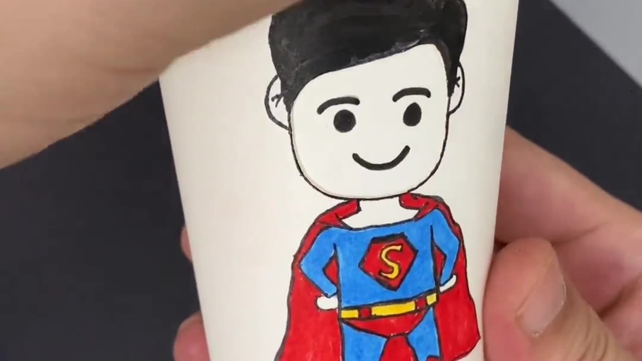 Amazing art| #viral #trending #creative #supperman