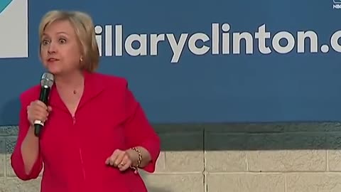 Hillary Clinton is the Deranged and she is the Racist.