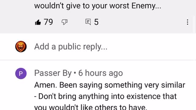 Youtube removing comment