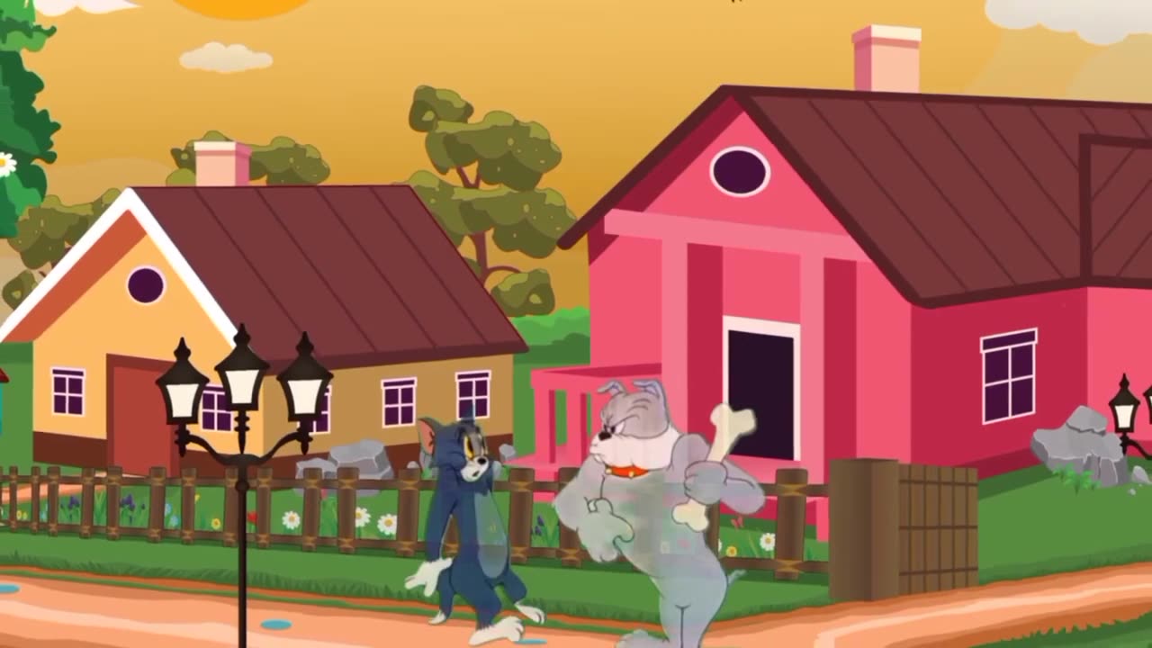 Tom And Jerry cartoon #tom aur jerry ki ladai#no copyright video