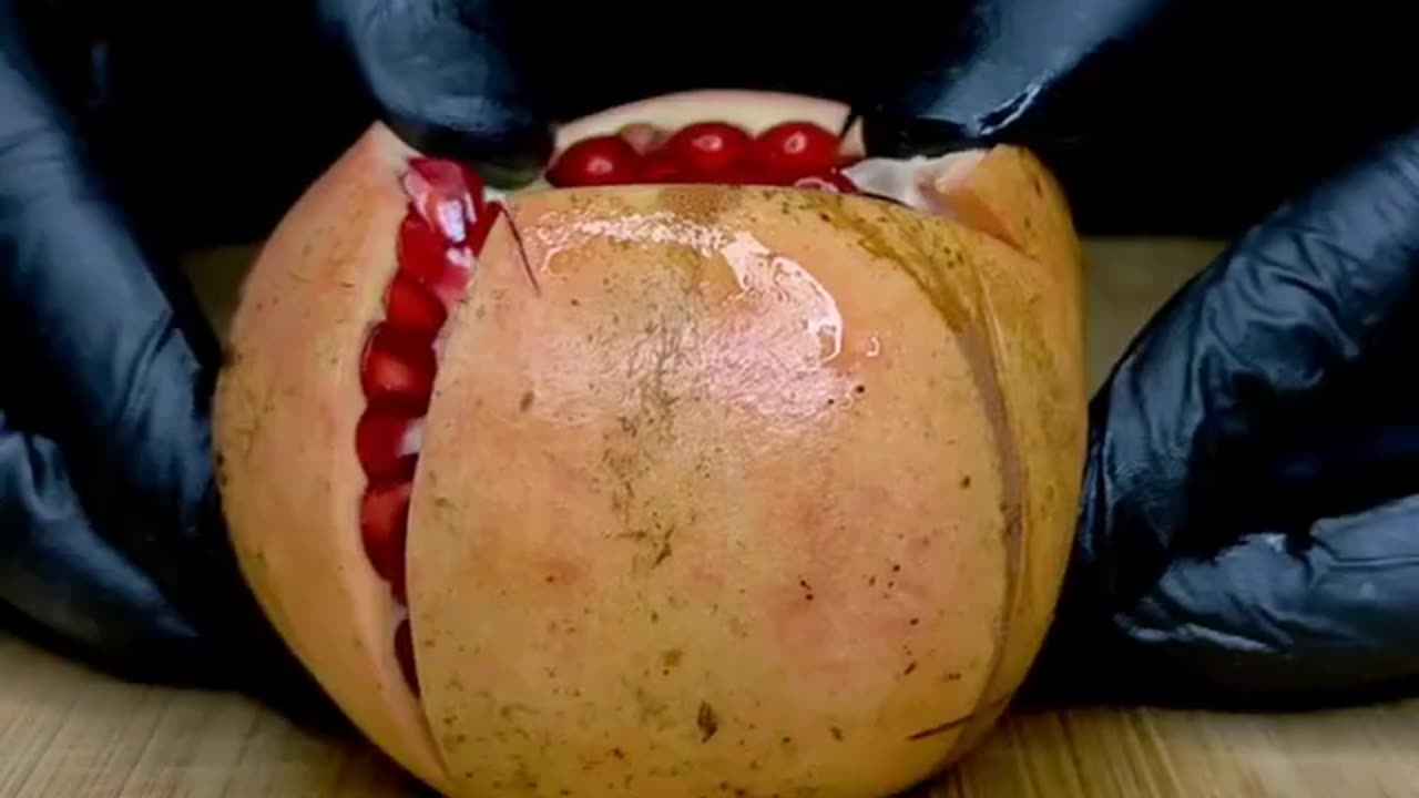 Mixed dry fruit milkshake ASMR