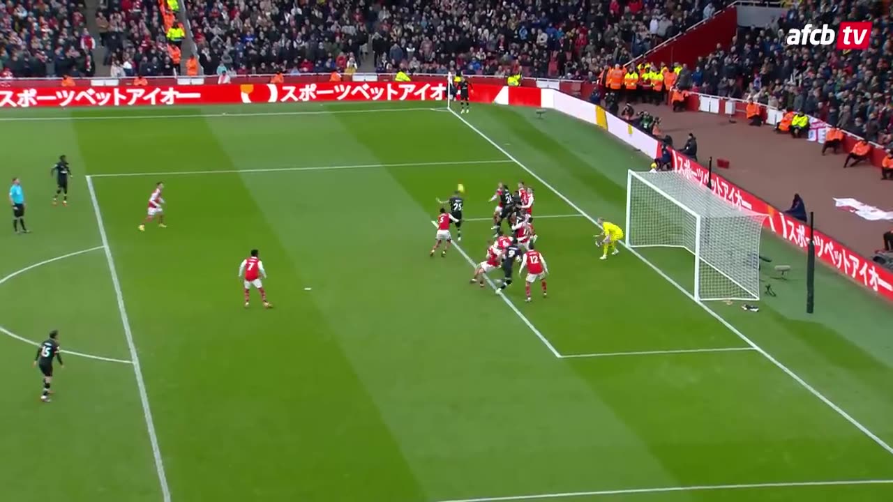 Billing scores second-fastest ever Premier League goal _ Arsenal 3-2 AFC Bournemouth