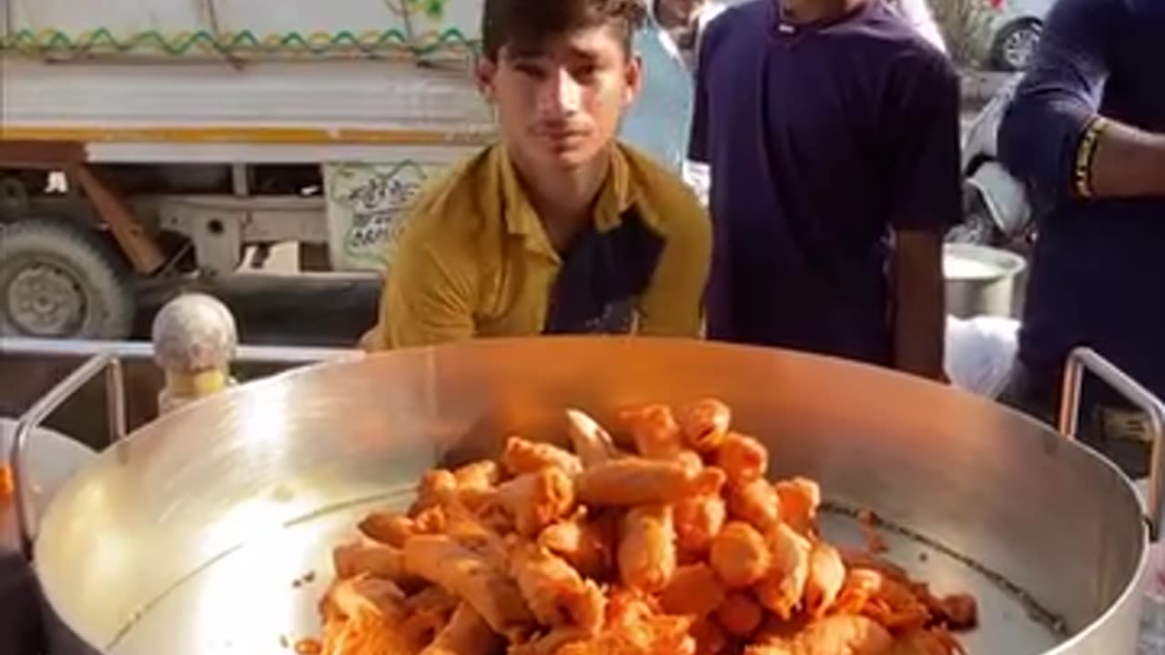 Bulk Making of Veg Chicken