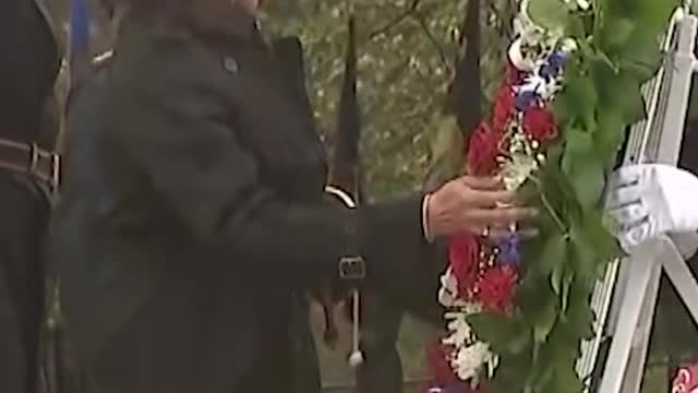 VETERANS DAY:VP HARRIS PAYS TRIBUTEWITH WREATH LAYING