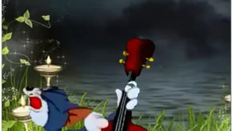 Cartoons funny guitar