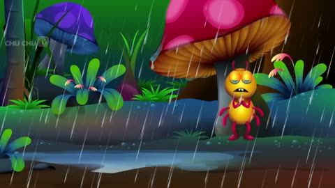 Rain, Rain, Go Away Nursery Rhyme With Lyrics - Cartoon Animation Rhymes & Songs for Children