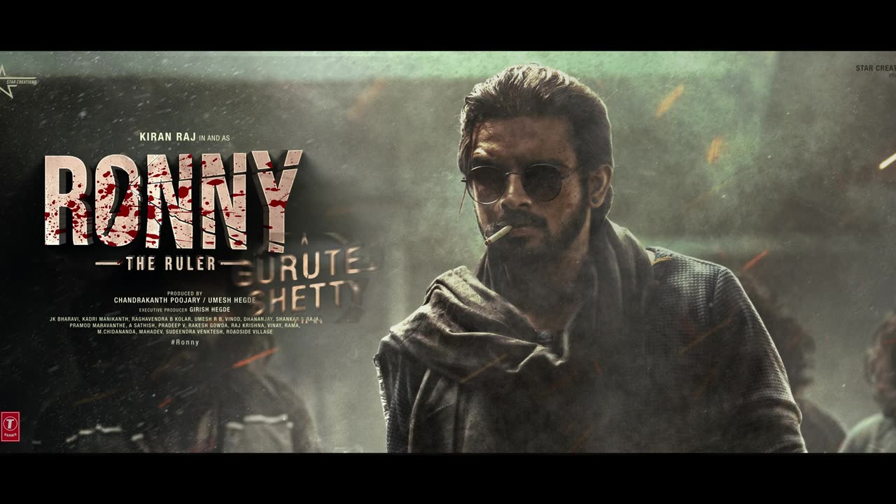 RONNY: THE RULER | OFFICIAL TEASER (HINDI) | Kiran Raj | Gurutej Shetty