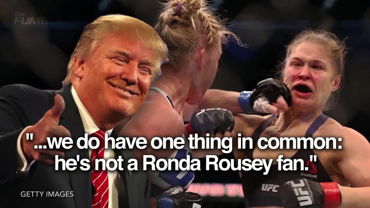 Miesha Tate & Donald Trump Share Dislike for Ronda Rousey