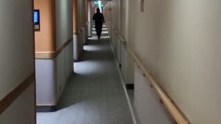 Cruise ship hallway