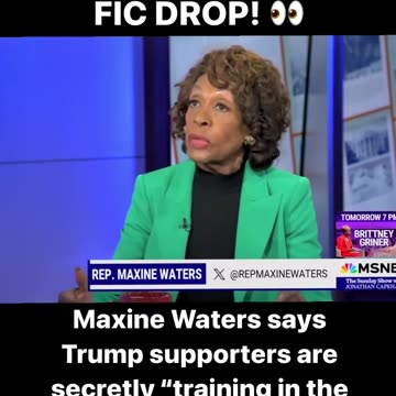 Maxine Waters!! 😂😂😂