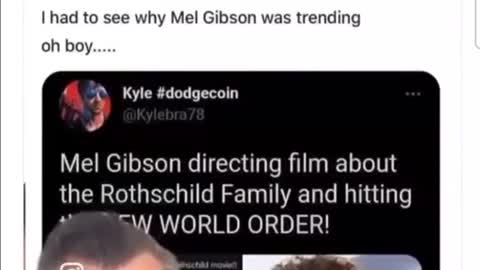 Is Mel Gibson making a NWO movie?