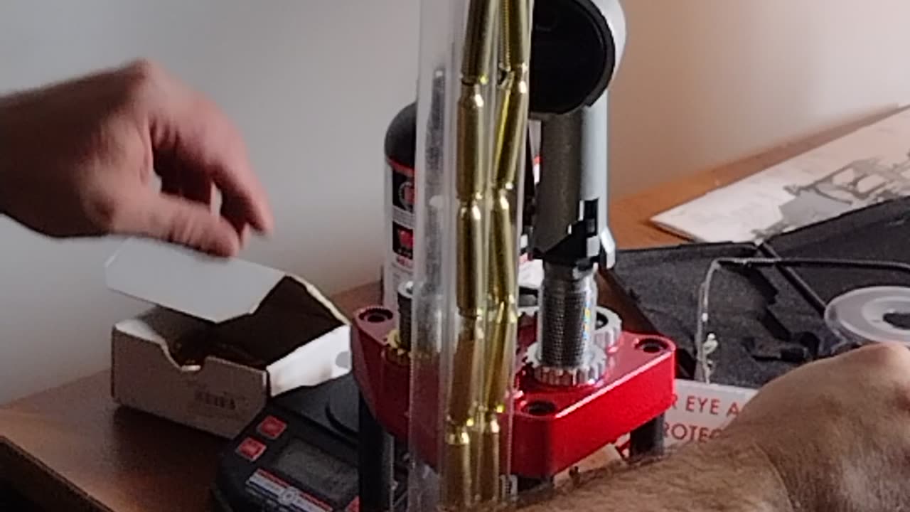 First time running a progressive reloader