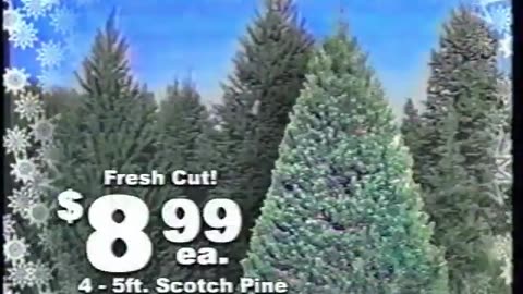 December 6, 2003 - Get Your Christmas Tree at Menards