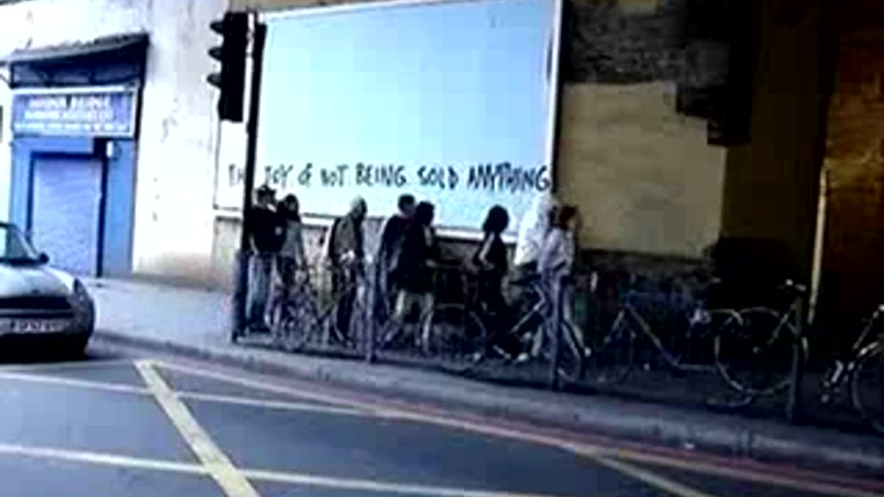 Banksy - The Joy of Not Being Sold Anything (2007)