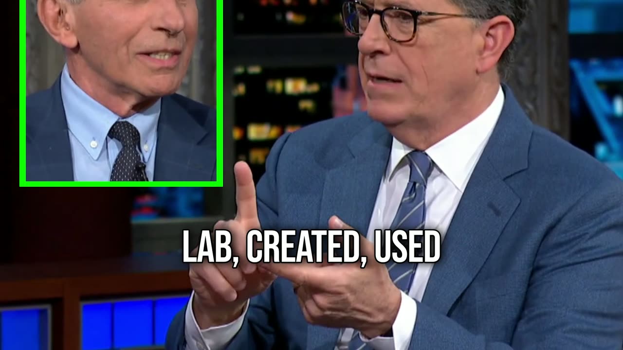 Watch Fauci’s Face as He Spins the Truth into a Joke on Late Night TV