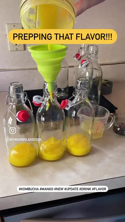 MANGO KOMBUCHA! WHAT’S YOUR FAVORITE?