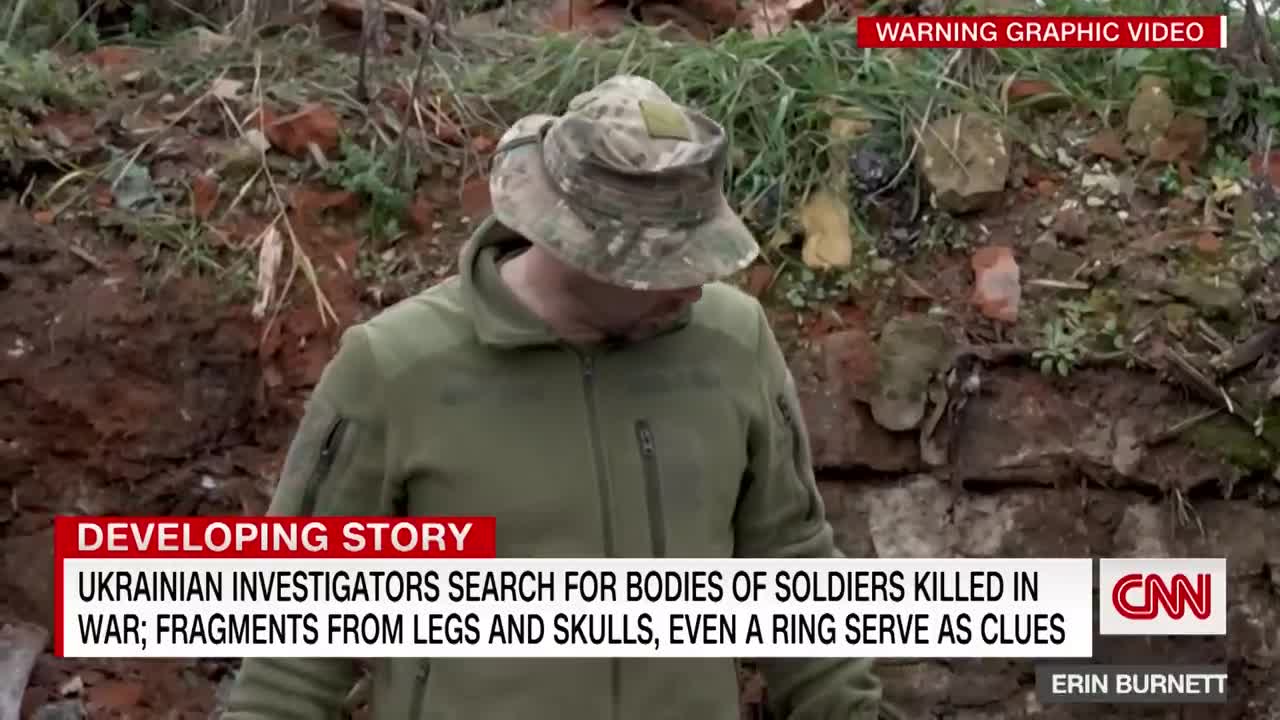 Ukraine's military find something they feared searching for missing soldiers