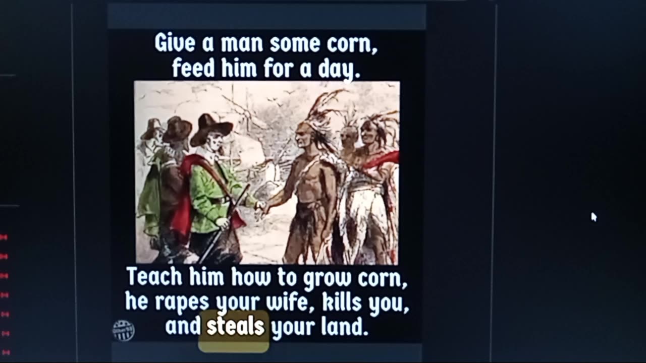 GIVE A MAN SOME CORN,FEED HIM FOR A DAY-BE_LIKEMINDED