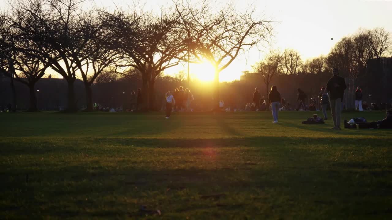 The Meadows at Sunset - Edinburgh Locations (Scotland)