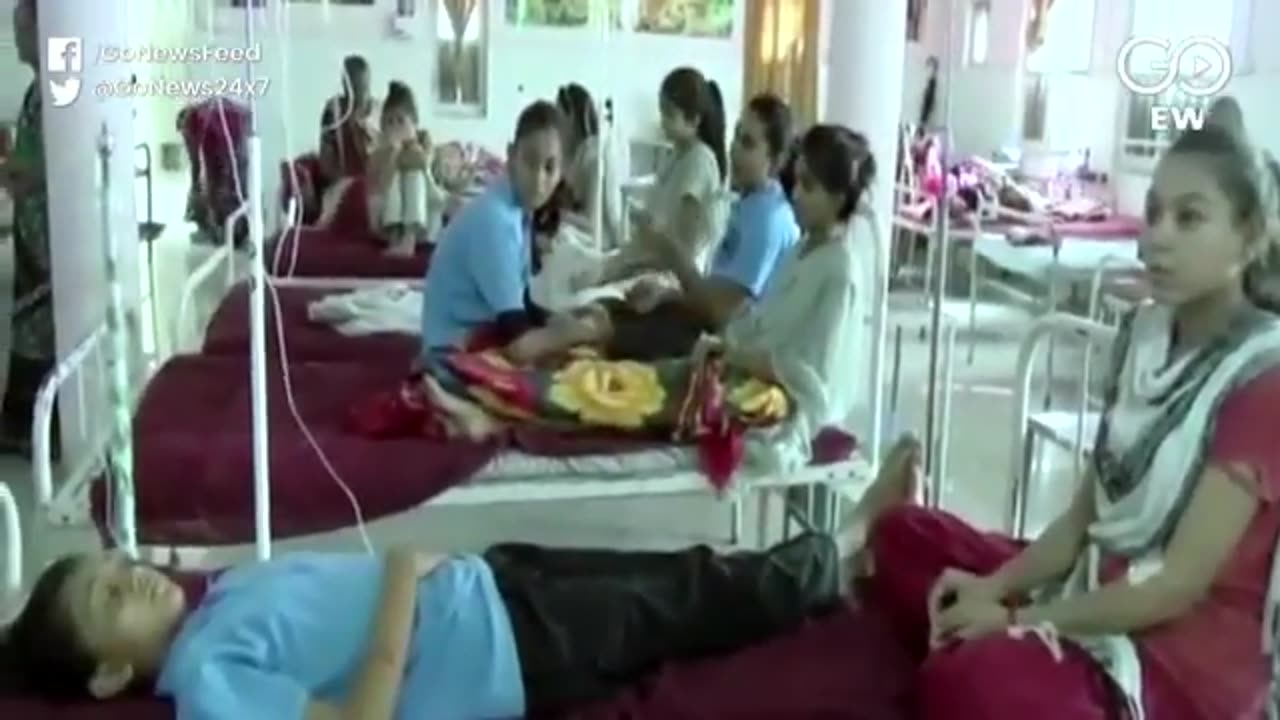 Surat Gujarat, 70 children hospitalized following measles rubella vaccination