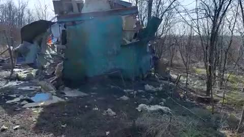 Ukrainian shell ruins Russian border guards’ "place of service"