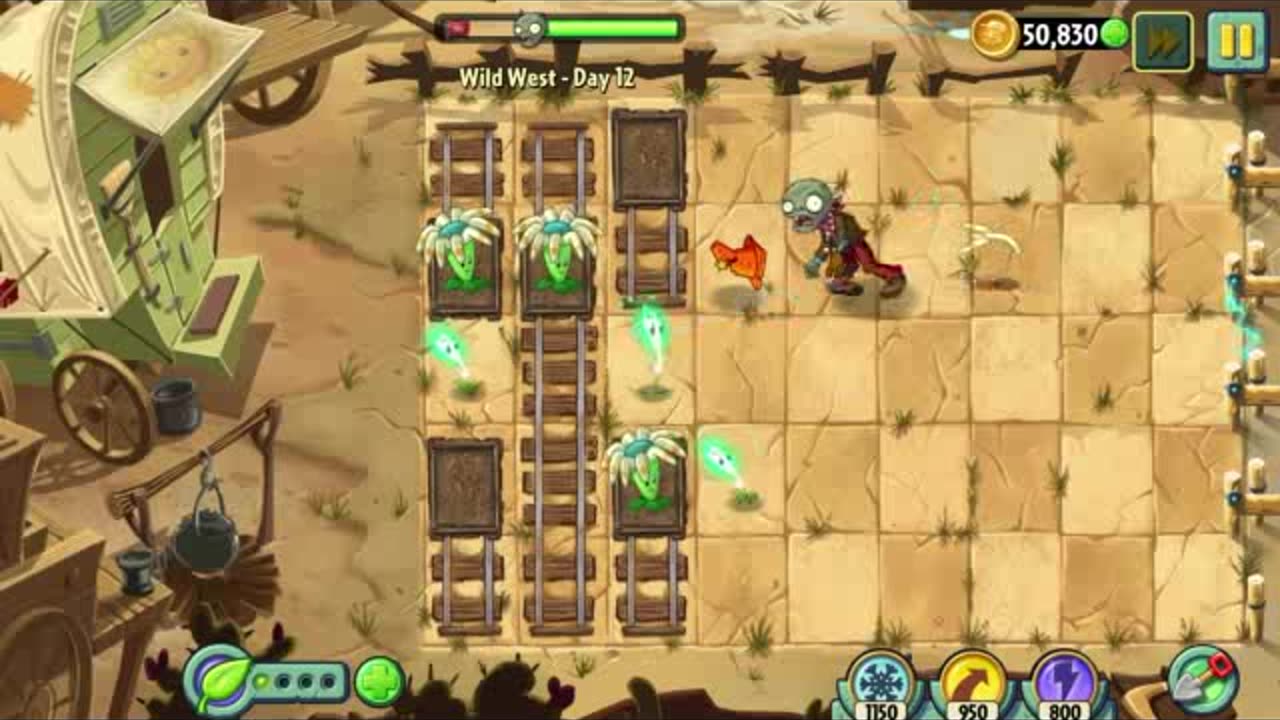 Plants vs Zombies 2 - WILD WEST [HD] - Day 12