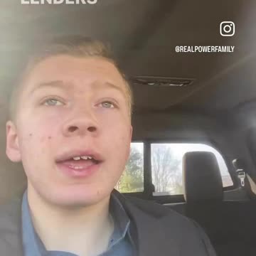 How does a teenager borrow enough money to buy Real Estate?