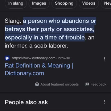 Seems all I know is rats but a few