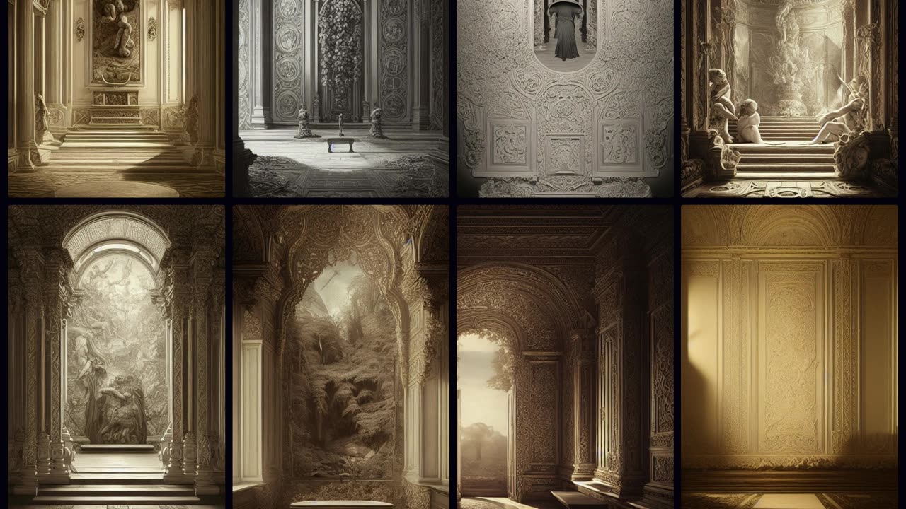 The MUSEUM of ORNATE COMPLEXITY (4K)