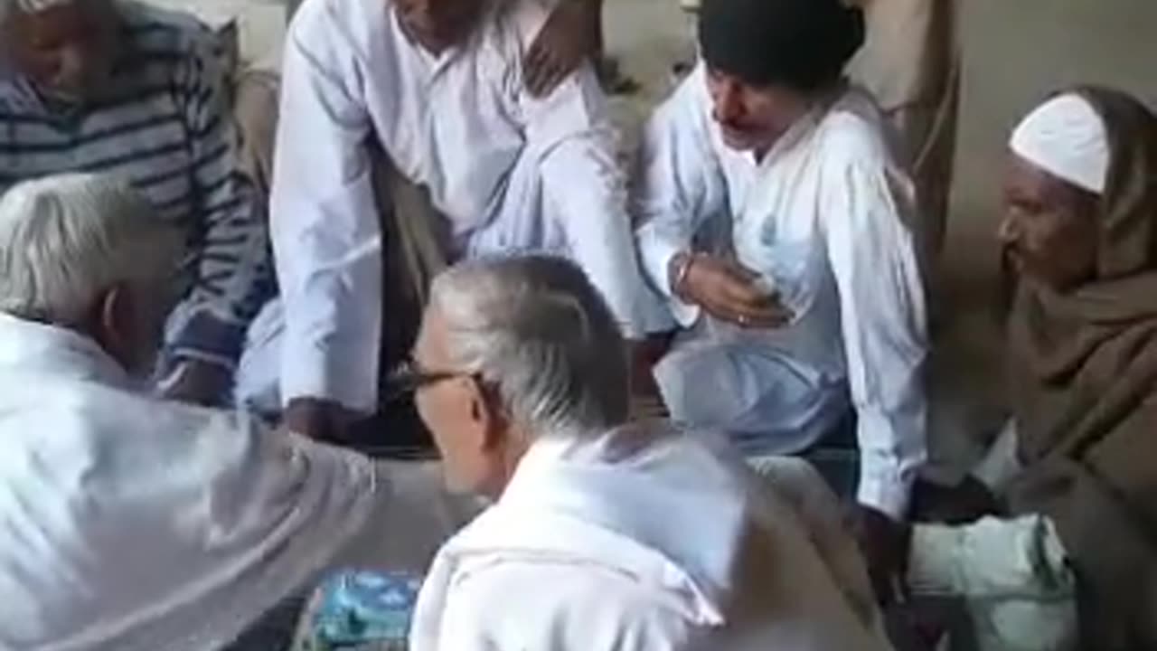 Funny old men Quarrelling one another. Funny Video