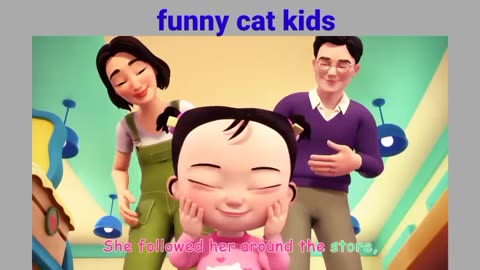 Funny cat kid song