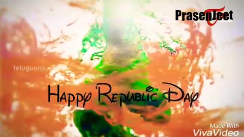 26 January Happy Republic Day Video By Prasenjeet Meshram