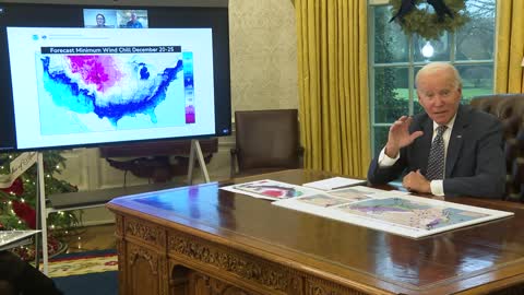 President Biden Delivers Remarks at a Briefing on Severe Winter Weather