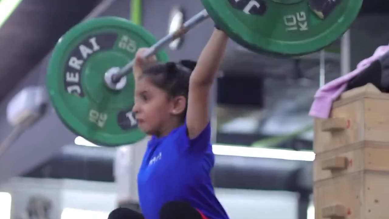 Indian Youngest Weightlifter Arshia Goswami #youngest #weghtlifter