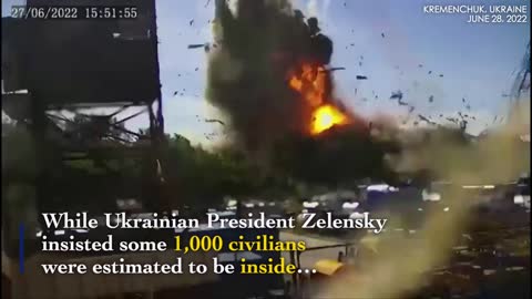 Lavrov says Russia did not attack Ukraine mall, blames West for sending weapons to drag out conflict