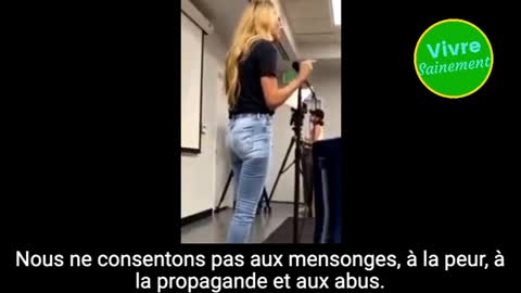 CETTE FEMME N'ENVOIE PAS DIRE CE QU'ELLE PENSE A CES COLLABOS BOBOS !!!