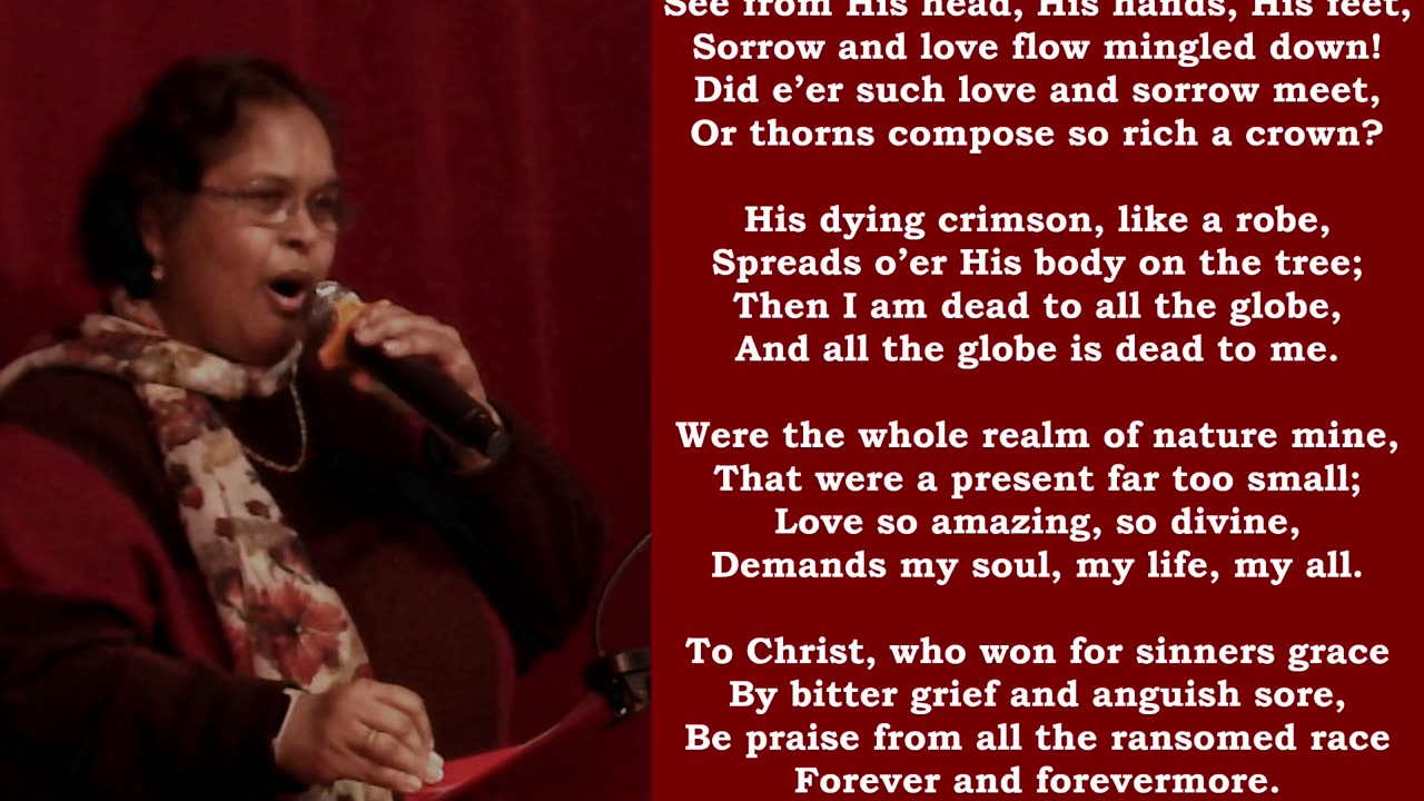 15 02 23 CONGREGATION HYMN SING through Pamela Masih