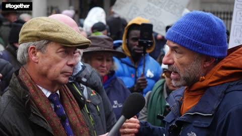 FARMER PROTEST: "(The government has) disdain for (British farming &) the public"