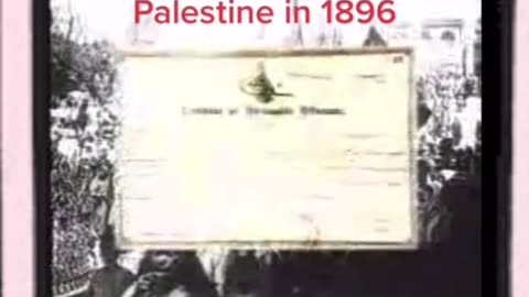 Palestine in 1896