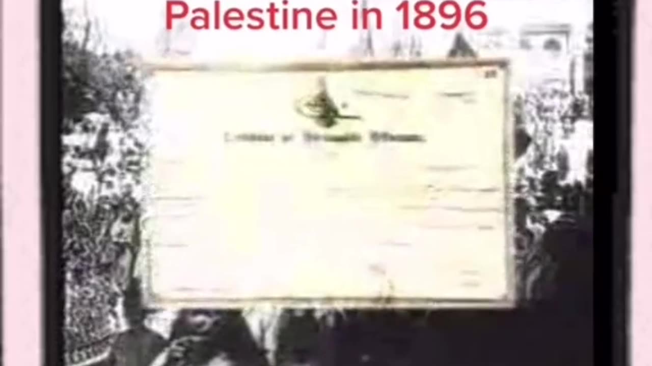 Palestine in 1896