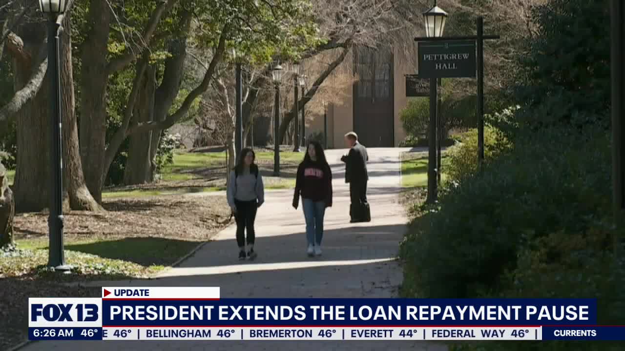 President Biden extends pause on student loan payments