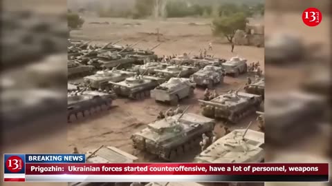 Ukrainian forces started counteroffensive, have a lot of personnel, weapons- Prigozhin