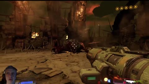 Lazarus Labs Boss Fight - Doom 2016